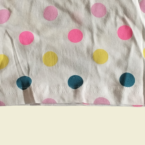 Kinderbekleidungs-Set aus 100% Baumwolle, buntes Design, T-Shirt und Rock, verschiedene Größen - Perfektsua