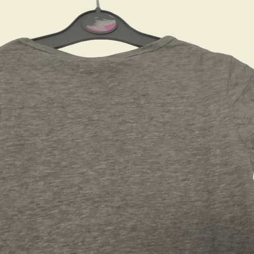 Mädchen T-Shirt  Paris Design Grau, Baumwolle und Polyester, Verschiedene Größen - Perfektsua