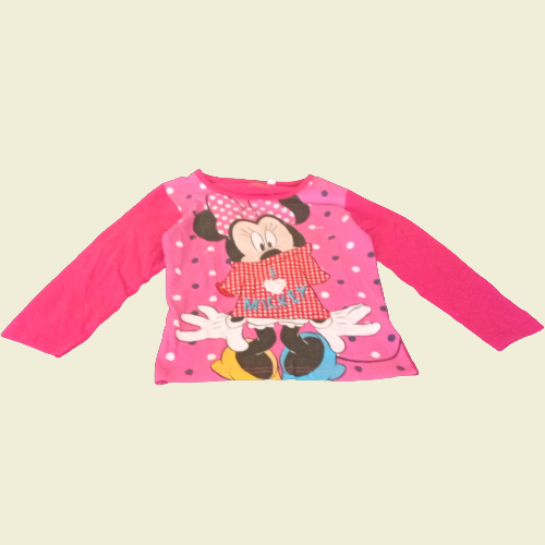 Kinder T-Shirt aus 100% Baumwolle,  Fuchsia mit Druck, Langlebig und Bequem - Perfektsua