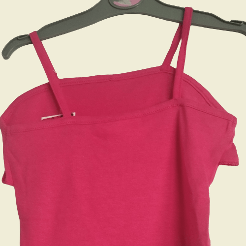 Kinder Jumpsuit Rosa Rückseite
