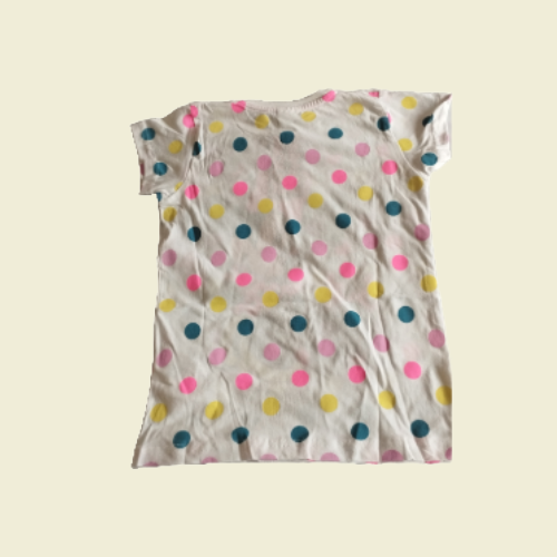 Kinderbekleidungs-Set aus 100% Baumwolle, buntes Design, T-Shirt und Rock, verschiedene Größen - Perfektsua