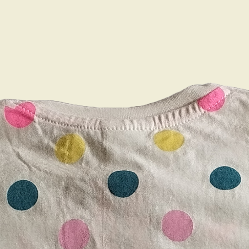 Kinderbekleidungs-Set aus 100% Baumwolle, buntes Design, T-Shirt und Rock, verschiedene Größen - Perfektsua