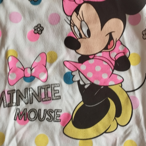 Kinderbekleidungs-Set aus 100% Baumwolle, buntes Design, T-Shirt und Rock, verschiedene Größen - Perfektsua