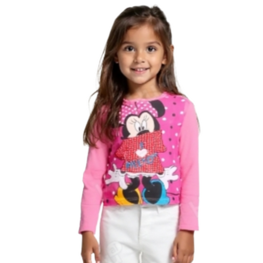 Bunte Kinder T-Shirt aus Baumwolle, Atmungsaktiv und Bequem für Mädchen