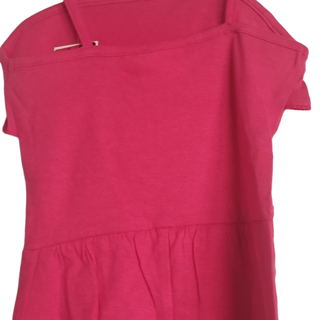 Kindermode, Rosa Kinder Jumpsuit: Overall aus 100% Baumwolle  Bequeme und Lässige Sommer Kinderkleidung