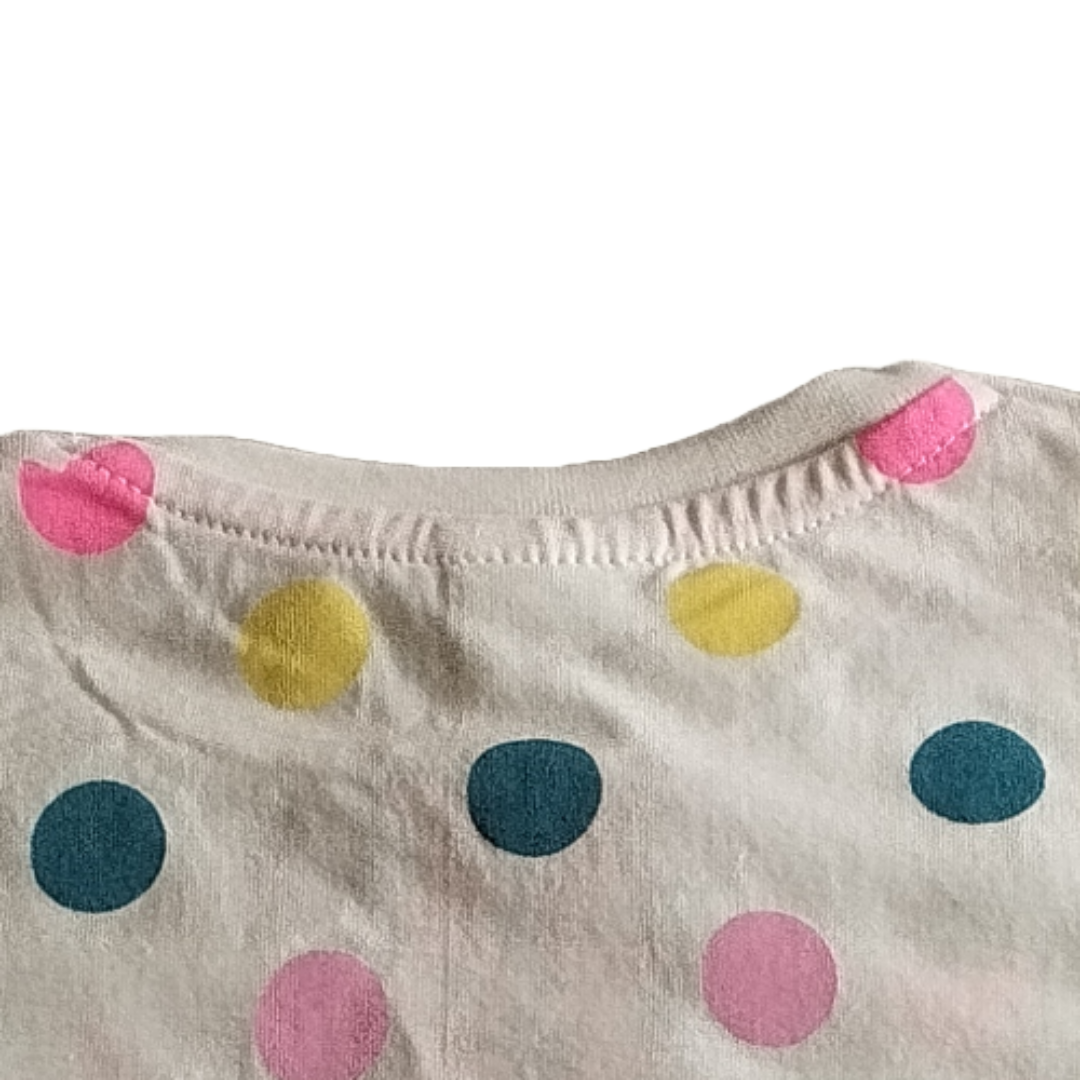 Kinderbekleidungs Set aus 100% Baumwolle, buntes Design, T-Shirt und Rock, verschiedene Größen