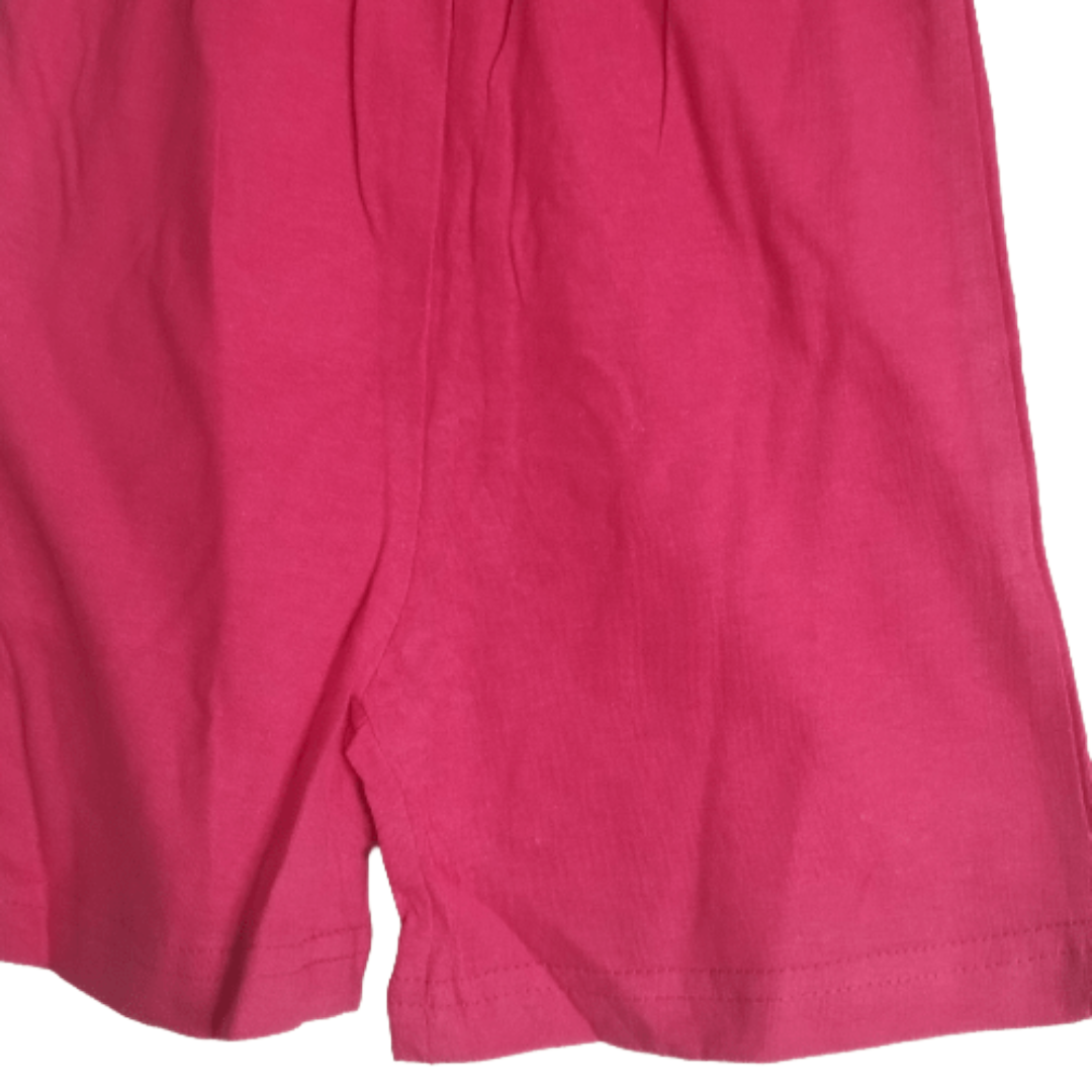 Kindermode, Rosa Kinder Jumpsuit: Overall aus 100% Baumwolle  Bequeme und Lässige Sommer Kinderkleidung