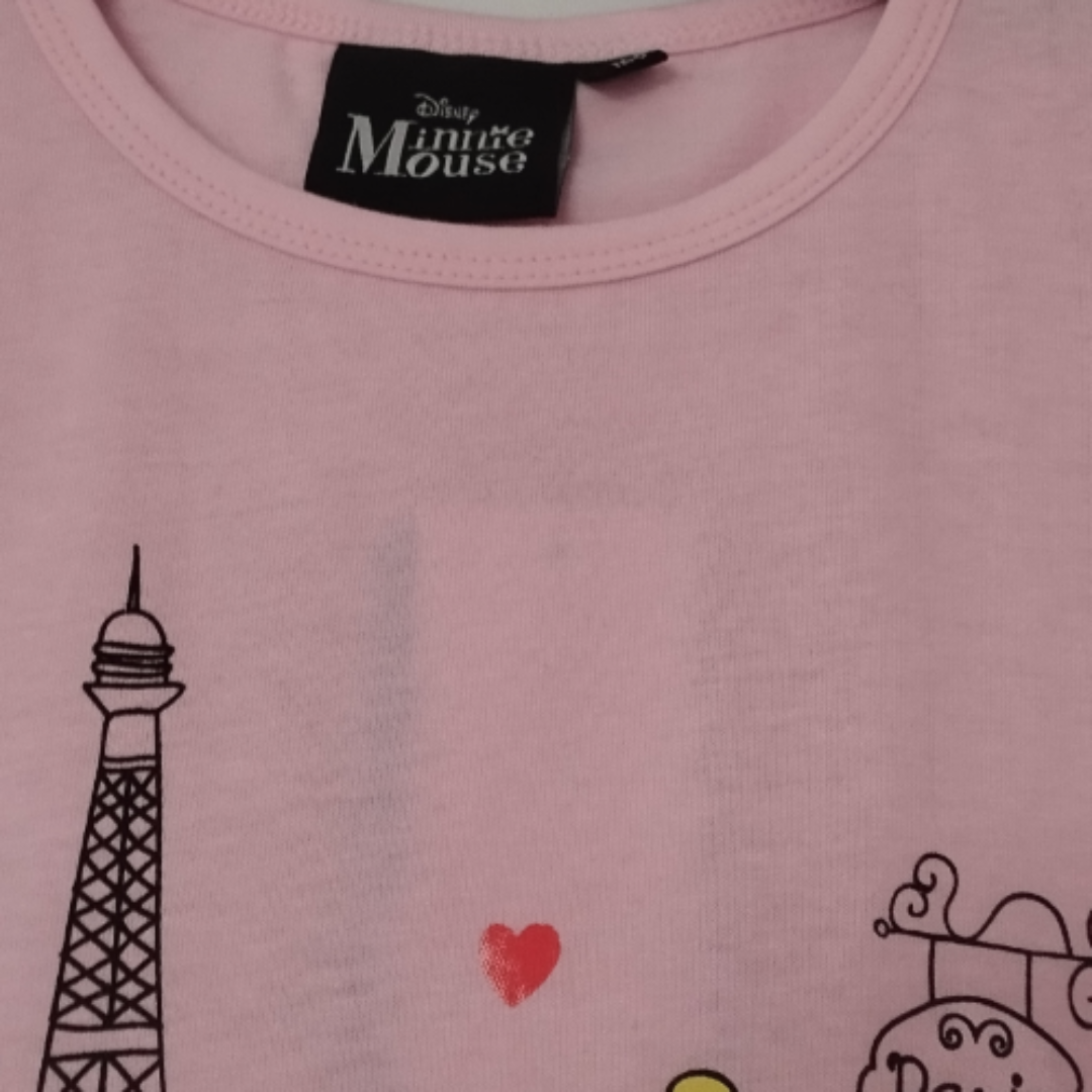 Kinder T-Shirt, Paris,  verschiedene Großen Mädchenbekleidung