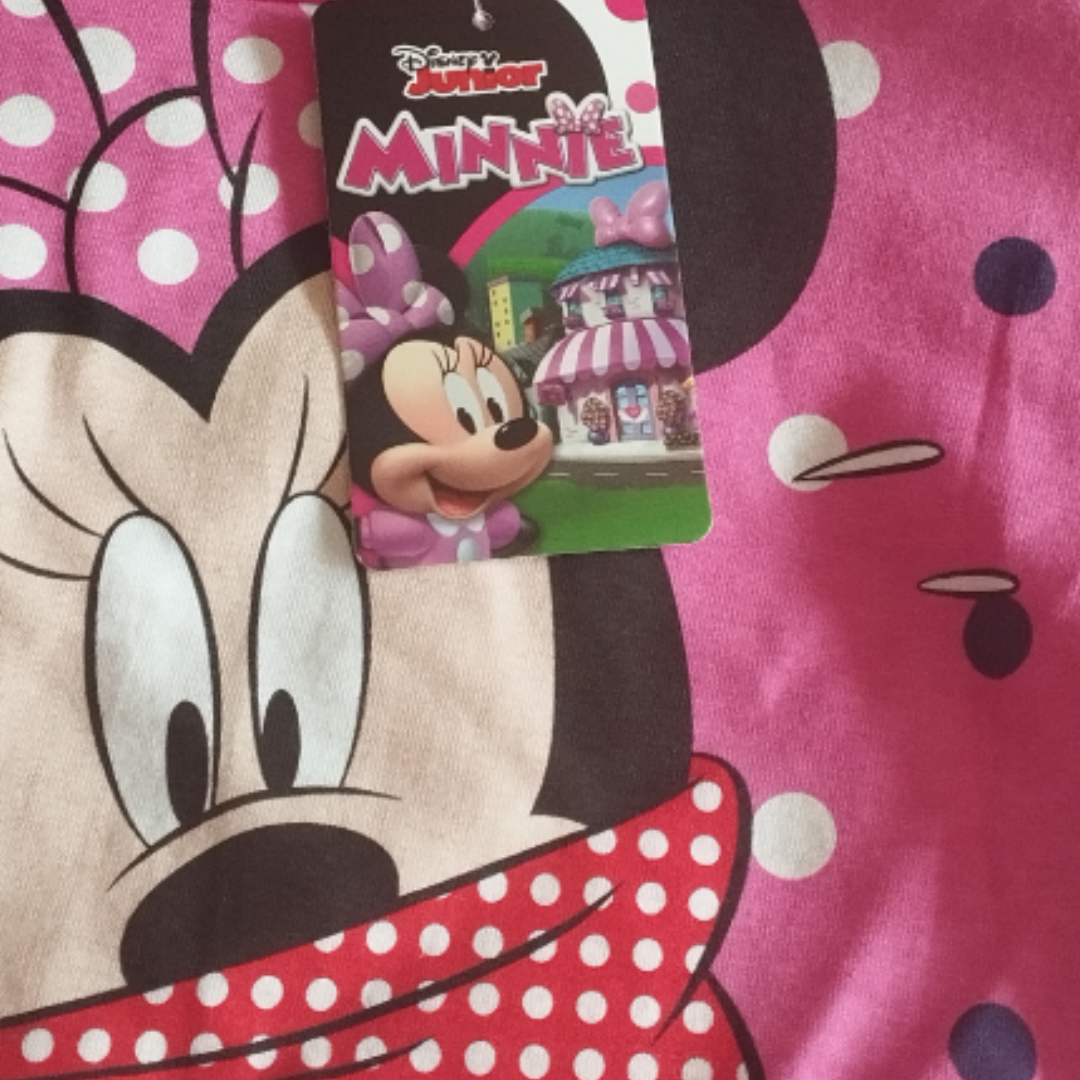 Kinder T-Shirt aus 100% Baumwolle,  Fuchsia mit Druck, Langlebig und Bequem