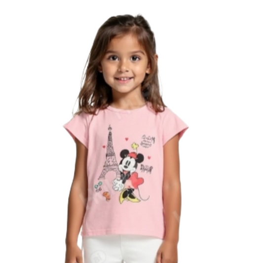 Kinder T-Shirt, Paris,  verschiedene Großen Mädchenbekleidung