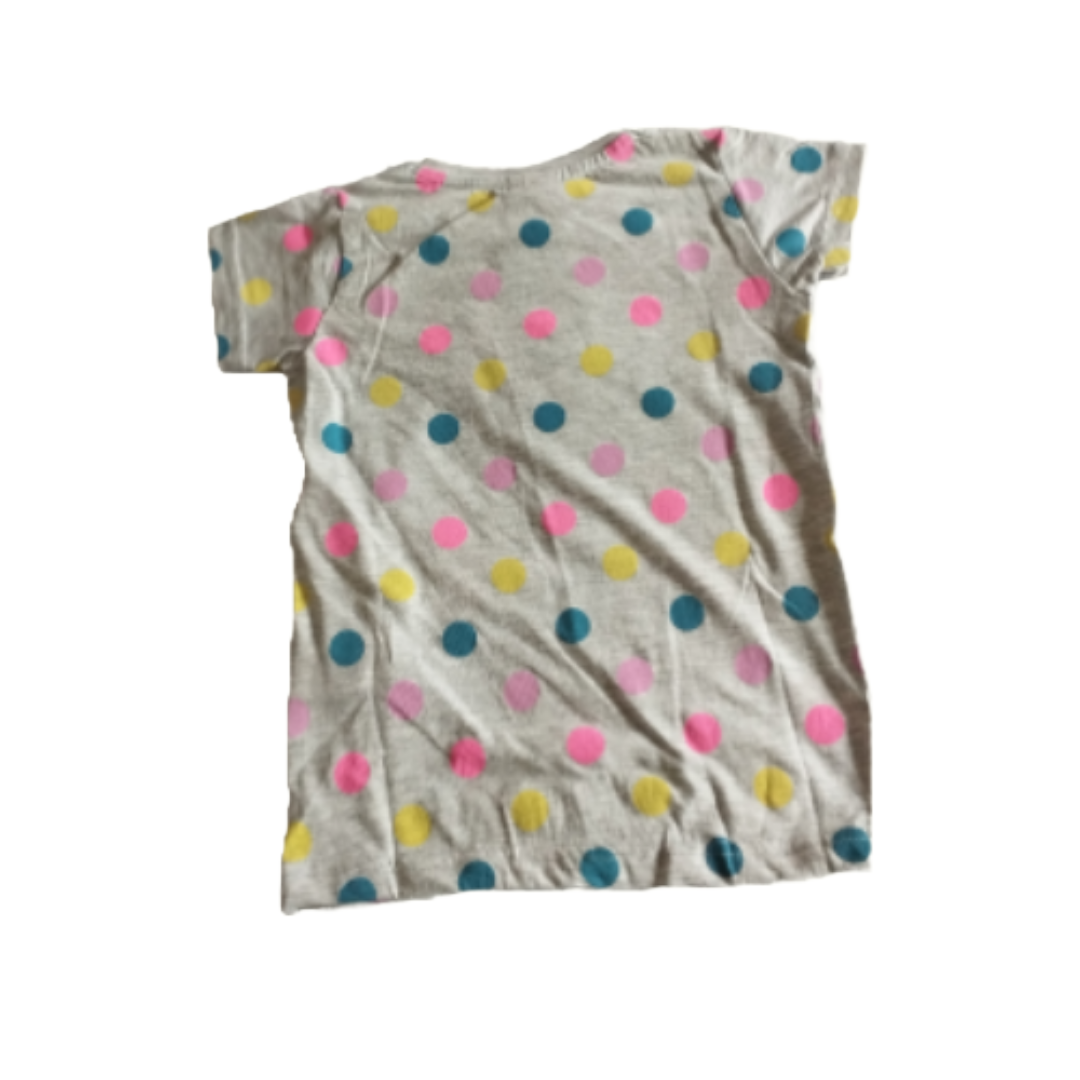 Kinder-Set, kurzärmeliges T-Shirt & blauer Rock, Mädchenbekleidung in verschiedene Größen