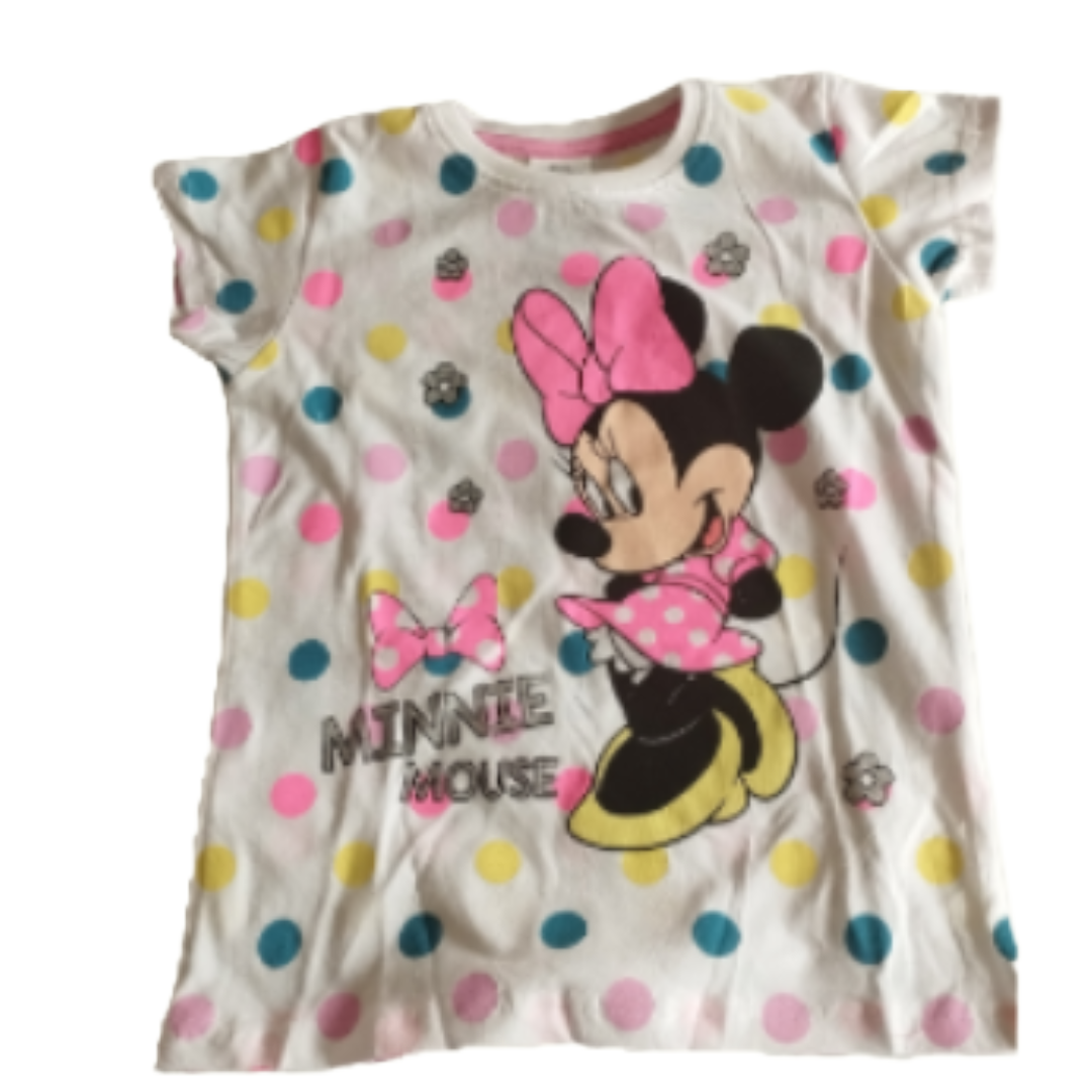 Kinderbekleidungs Set aus 100% Baumwolle, buntes Design, T-Shirt und Rock, verschiedene Größen