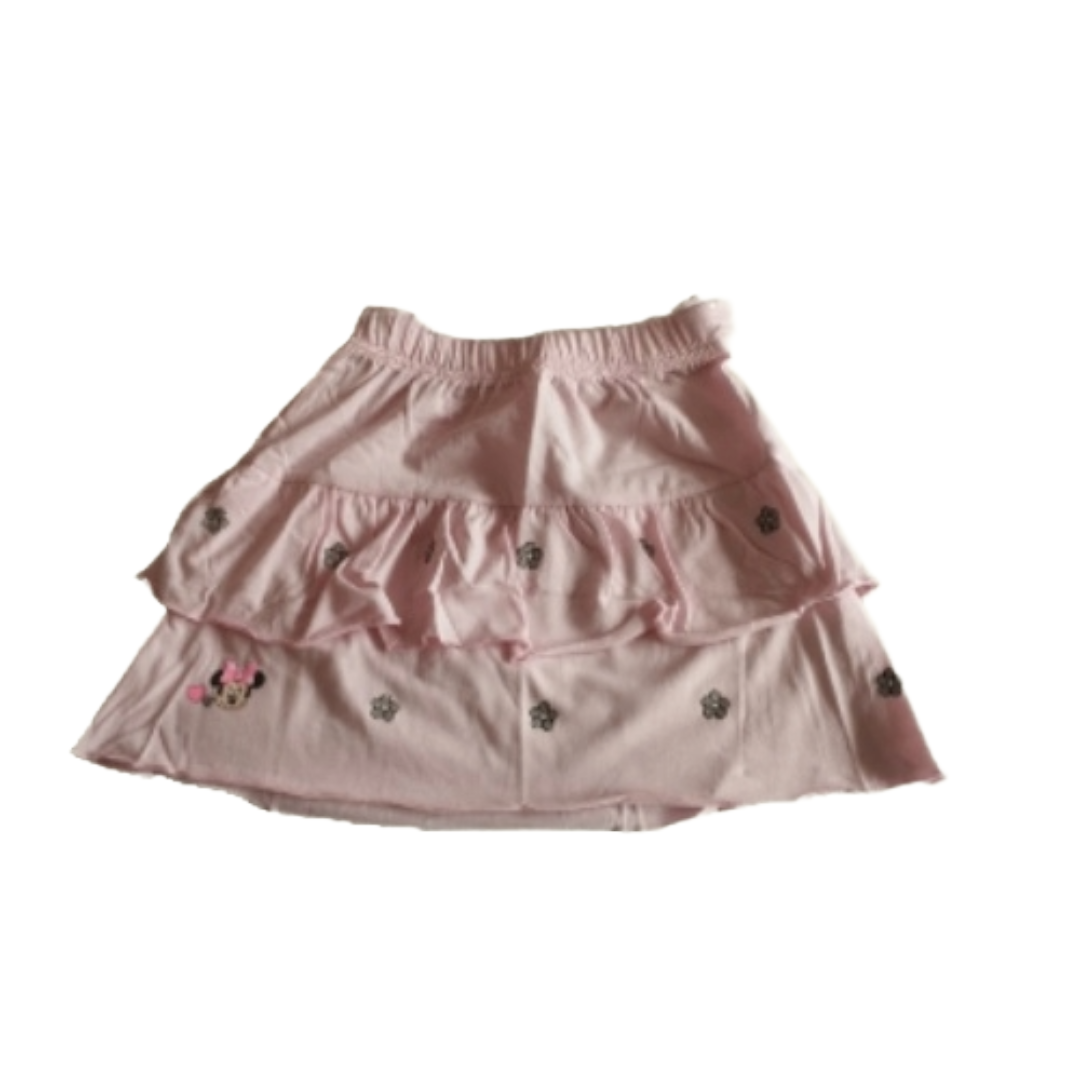 Kinderbekleidungs Set aus 100% Baumwolle, buntes Design, T-Shirt und Rock, verschiedene Größen