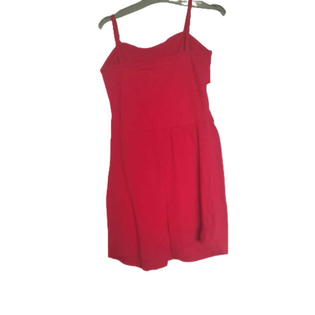 Kindermode, Roter Kinder Jumpsuit: Overall aus 100% Baumwolle  Bequeme und Lässige Sommer Kinderkleidung